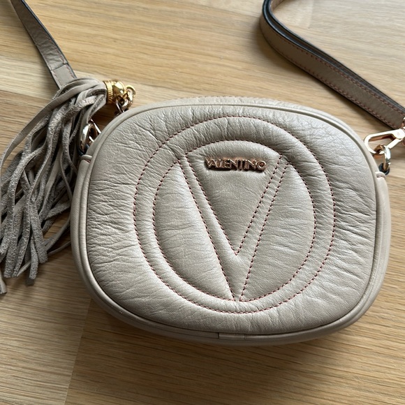 Valentino Beige Crossbody Bag